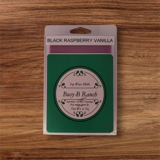 6 oz package of melt in Black Raspberry Vanilla fragrance.