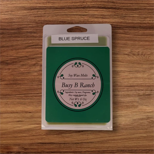 6 oz package of melt in Blue Spruce fragrance.