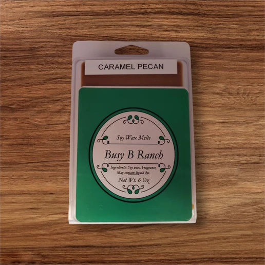 6 oz package of melt in Caramel Pecan fragrance.