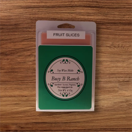 6 oz package of melt in Fruit Slices fragrance.
