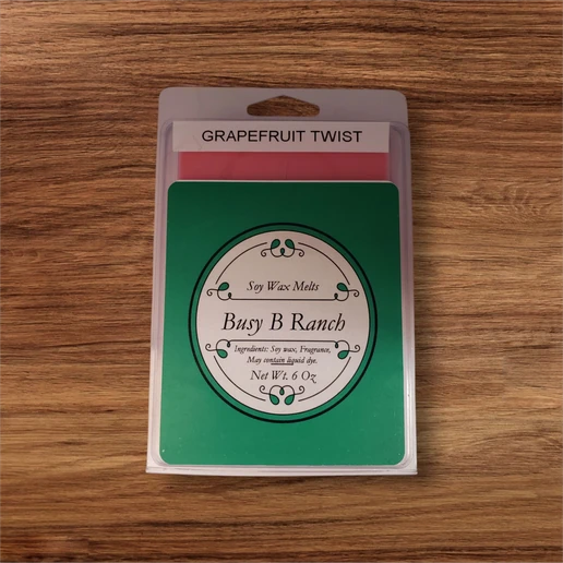 6 oz package of melt in Grapefruit Twist fragrance.