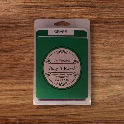 6 oz package of melt in Grape fragrance.