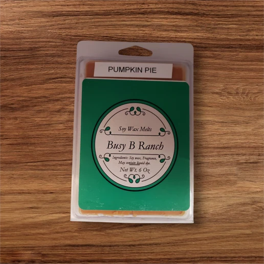 6 oz package of melt in Pumpkin Pie fragrance.