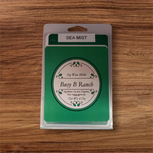 6 oz package of melt in Sea Mist fragrance.