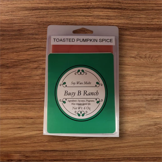 6 oz package of melt in Toasted Pumpkin Spice fragrance.