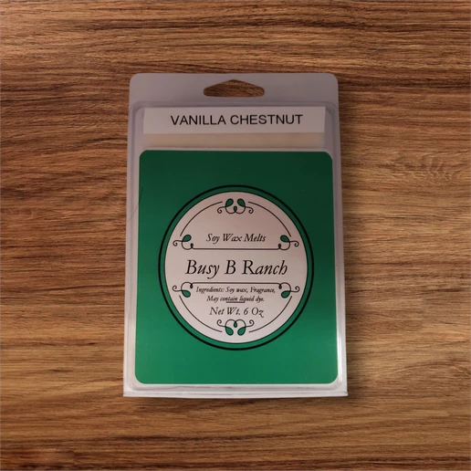 6 oz package of melt in Vanilla Chestnut fragrance.