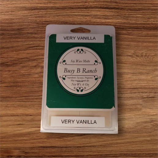 6 oz package of melt in Very Vanilla fragrance.